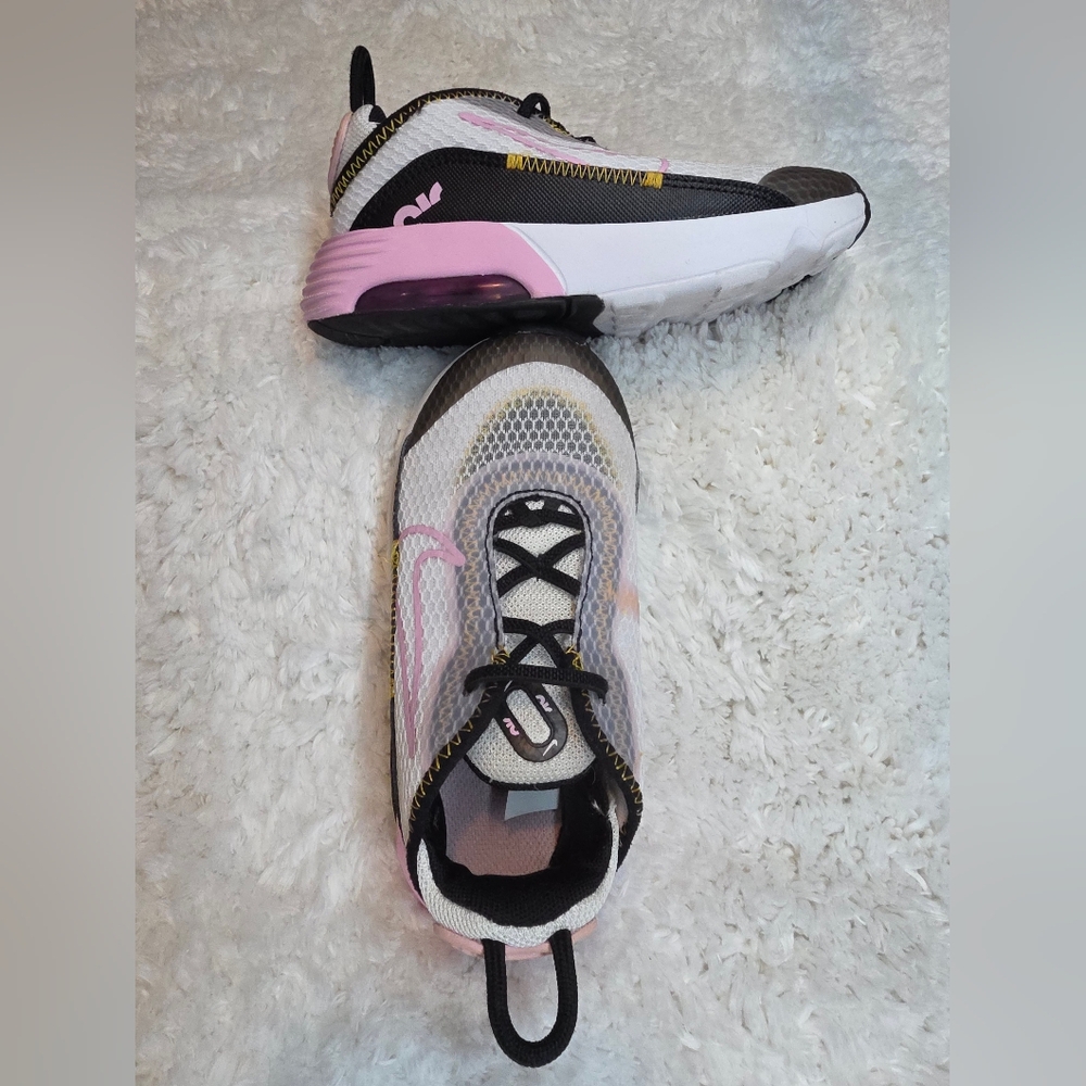 Nike Air Max 2090 'Black White Pink' Toddler Size 10c Shoes (CU2092-104)